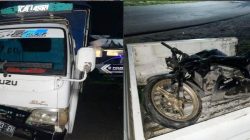 Tabrakan Vixion dan Truk di Blitar, Pengendara Tewas, Penumpang Terluka