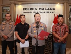 Polres Malang Tetapkan Tiga Tersangka Kasus Perusakan dan Kekerasan di Pantai Wedi Awu