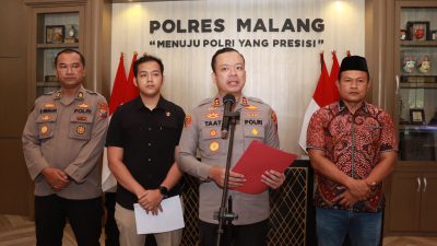Polres Malang Tetapkan Tiga Tersangka Kasus Perusakan dan Kekerasan di Pantai Wedi Awu