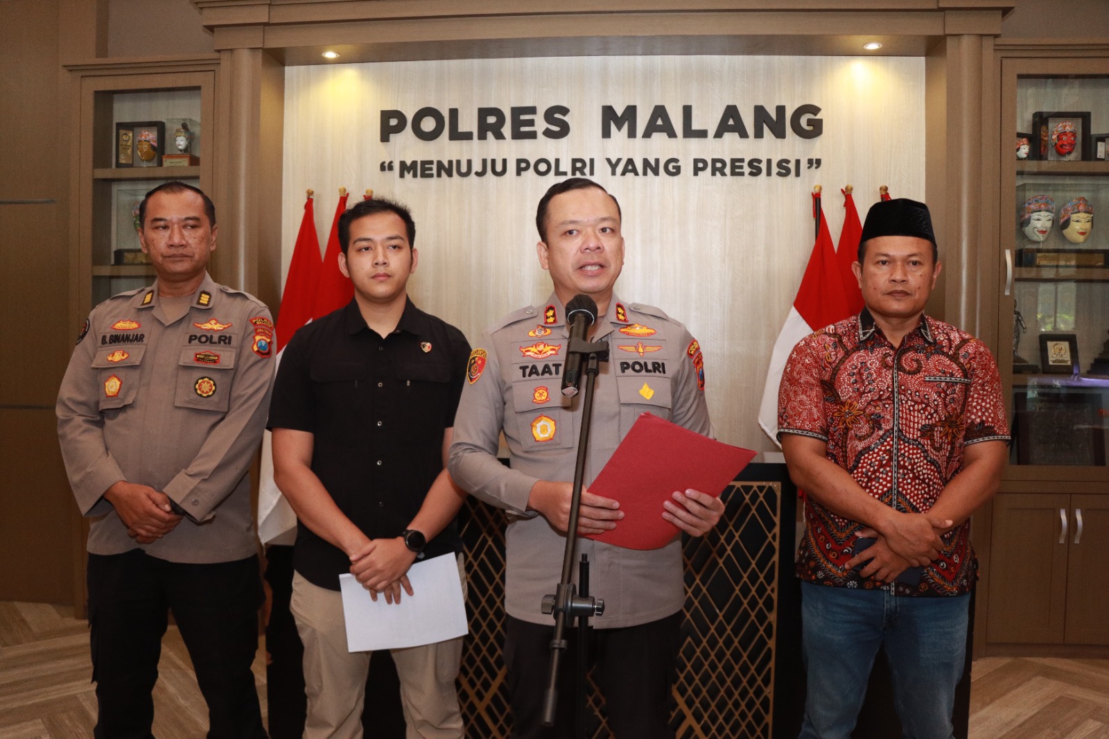 Polres Malang Tetapkan Tiga Tersangka Kasus Perusakan dan Kekerasan di Pantai Wedi Awu