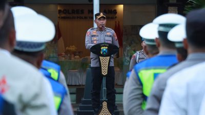 Polres Malang Kerahkan Ratusan Personel Amankan Malam Takbir Iduladha 1447 H
