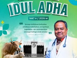 Direktur RSUD Karsa Husada Batu Bagikan 1 Sapi dan 3 Kambing di Momentum Iduladha