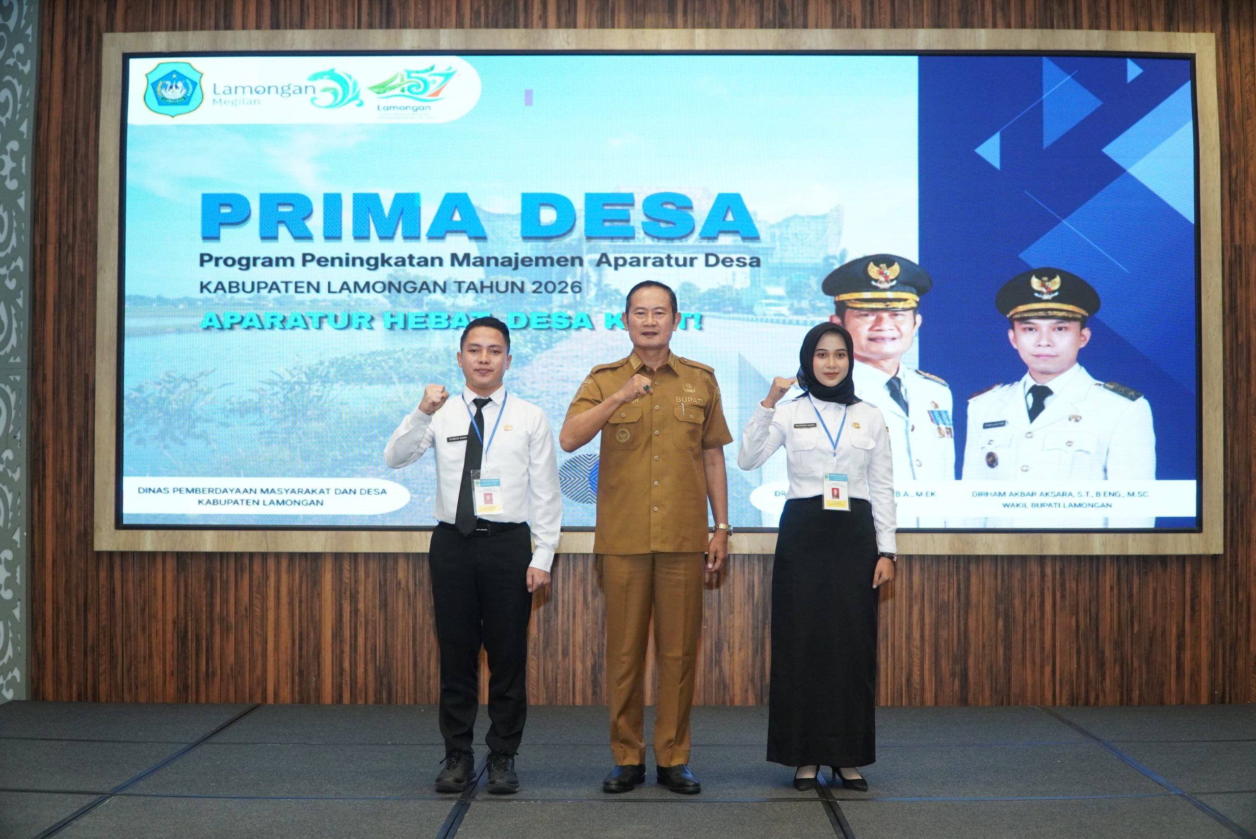 Perkuat Ujung Tombak Pelayanan Desa, Bupati Lamongan Buka Program Prima Desa Bagi Ratusan Perangkat Desa Baru