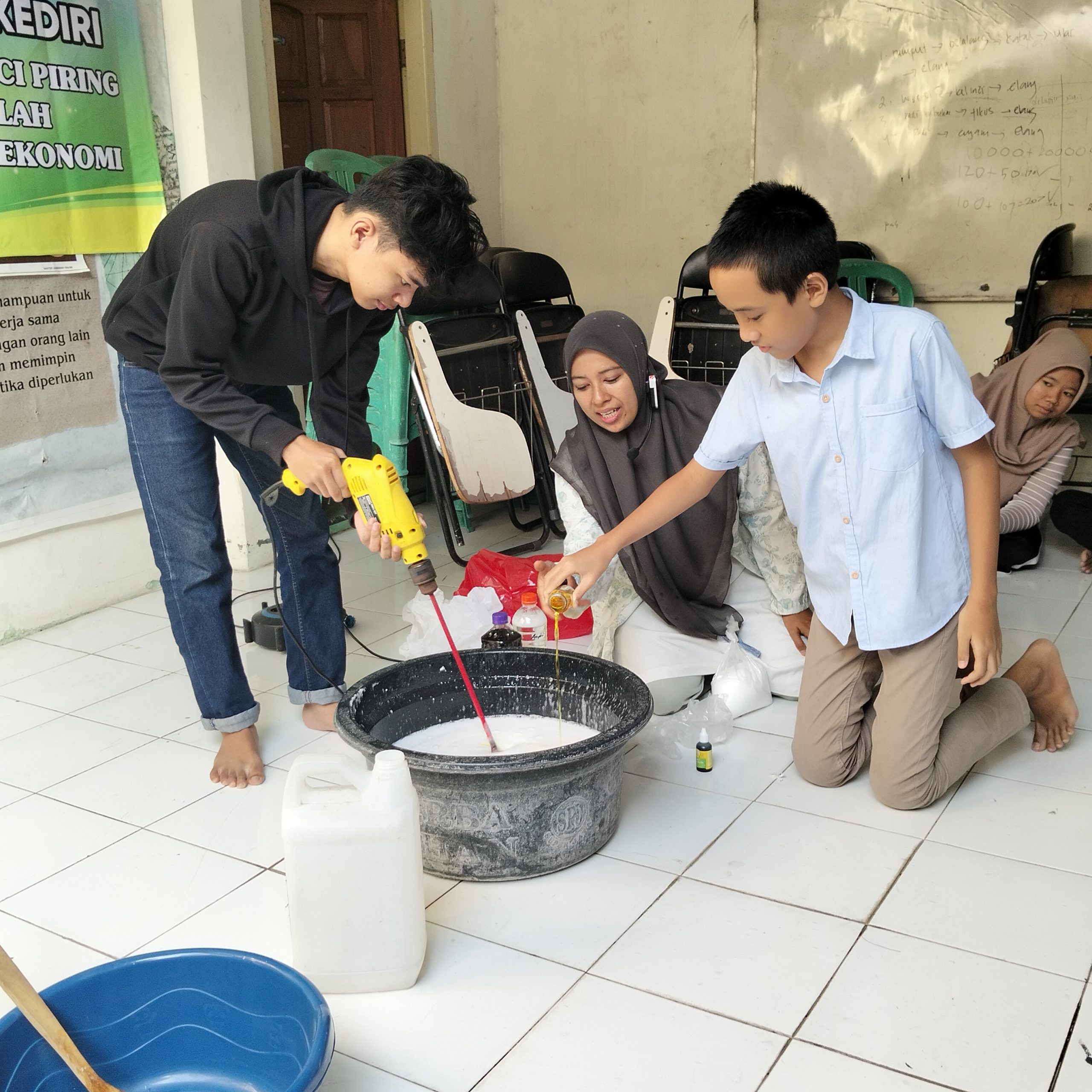 Bolonemase Kota Kediri Gandeng PKBM Sunan Kalijaga, Bekali Anak Putus Sekolah Keterampilan Usaha