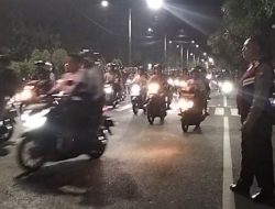 Konvoi Hari Jadi Persik Kediri Dibubarkan Polisi, Dua Pemuda Asal Pare Diamankan Usai Bikin Heboh Karena Aksi Membahayakan