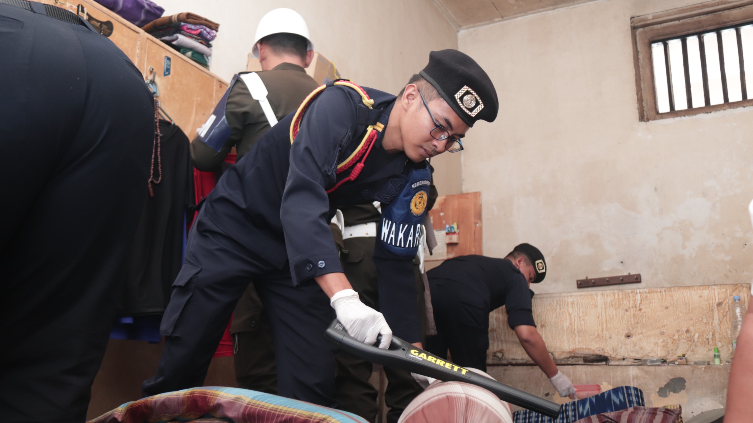 Razia Gabungan Lapas Kediri, Benda Tajam Rakitan Disita: Zero Halinar Diperketat