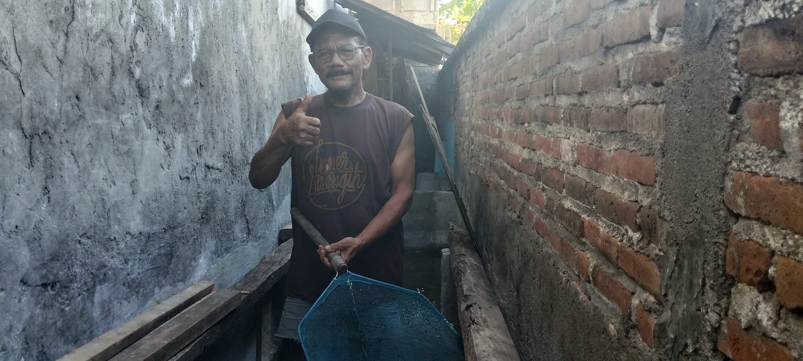 Lahan Sempit Disulap Jadi Ladang Cuan, Imam Sugianto Tekuni Budidaya Lele Meski Harga Pakan Mahal