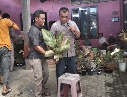 Pecinta Aglonema dan Anthurium Tumplek Blek Hadiri Lelang Tanaman Hias Keliling di Kediri