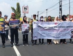 Peringati Harkitnas 2026, KAI Daop 7 Madiun Sosialisasikan Keselamatan di Perlintasan Kediri