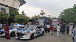 Tangis Haru Iringi Pemberangkatan 281 Jamaah Haji Kota Kediri dari GOR Joyoboyo