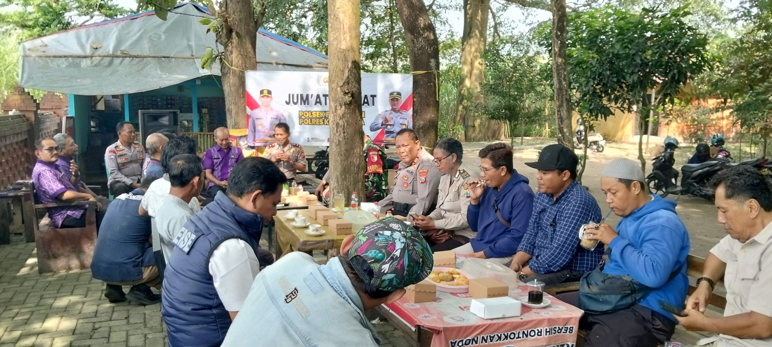 Perijinan Kegiatan Jadi Sorotan di Jum’at Curhat Polsek Pesantren, Kompol Siswandi Ingatkan Potensi Chaos