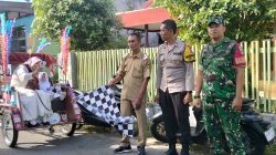 Edukasi Becak Warnai Iduladha KB Mata Bangsa, Dukung Program D’CITO Wali Kota Kediri