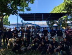 Dishub Kota Kediri Sembelih Delapan Kambing Kurban dalam Kegiatan Jumat Legi