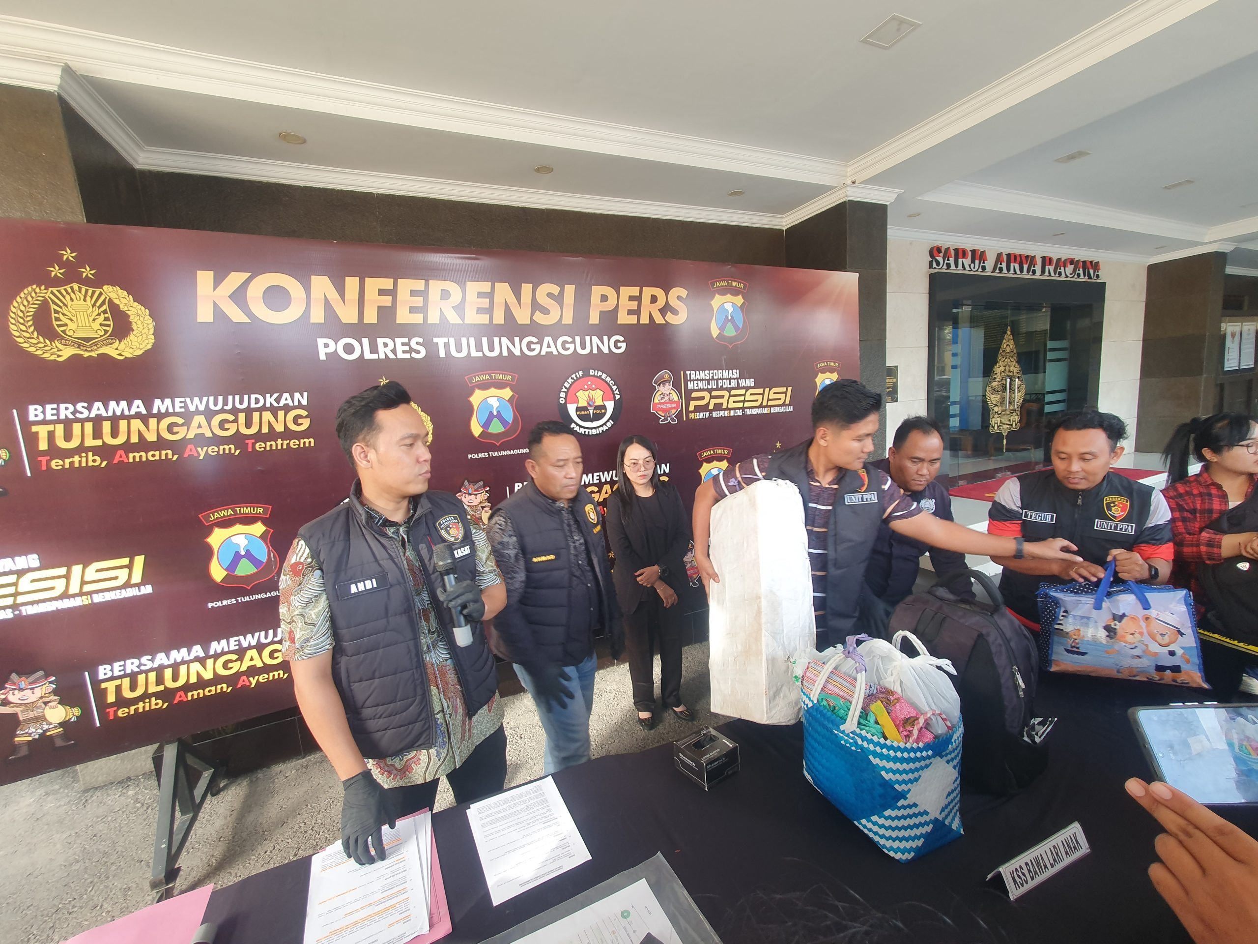 Diduga Culik Balita Asal Tulungagung, Perempuan Asal Lampung Ditangkap Polisi di Dalam Bus