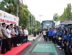erangkatkan 1.100 Pekerja ke Peresmian Museum Marsinah, Mbak Wali : Momentum Mengingat Perjuangan Buruh