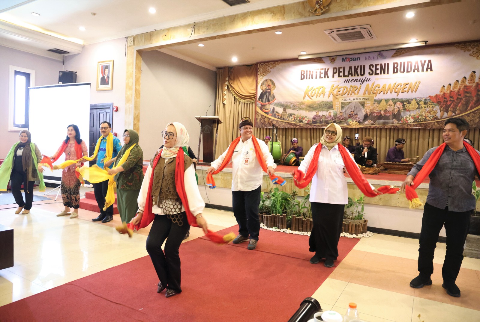 Jaga Eksistensi Budaya, Pemkot Kediri Tingkatkan Kapasitas Pelaku Seni dan Budaya Melalui Bimtek