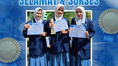 Tiga Siswi MAN 2 Kota Kediri Raih Juara 2 Lomba Essay Teknologi TECHNOFEST 2026