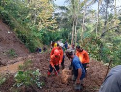 Hujan Masih Tinggi, BPBD Kabupaten Blitar Imbau Warga Waspada Usai Dua Kejadian Longsor