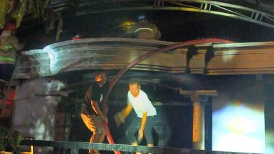 Diduga Korsleting, Gudang Sembako di Sutojayan Terbakar, Dua Orang Alami Luka Bakar