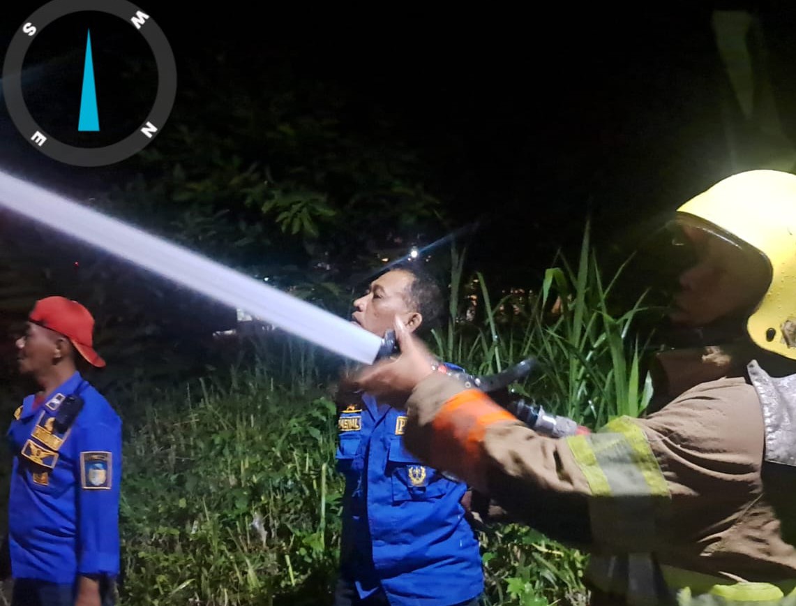 Lupa Mematikan Bara Api, Dapur Rumah Warga Kepung Terbakar