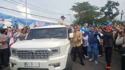 Ribuan Buruh Sambut Kedatangan Presiden Prabowo Resmikan Museum Marsinah di Nganjuk