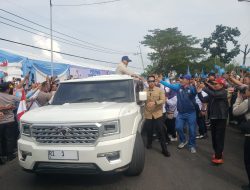 Ribuan Buruh Sambut Kedatangan Presiden Prabowo Resmikan Museum Marsinah di Nganjuk