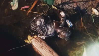 Bau Menyengat dari Parit Gegerkan Warga Babadan, Jasad Bayi Ditemukan dalam Plastik Hitam