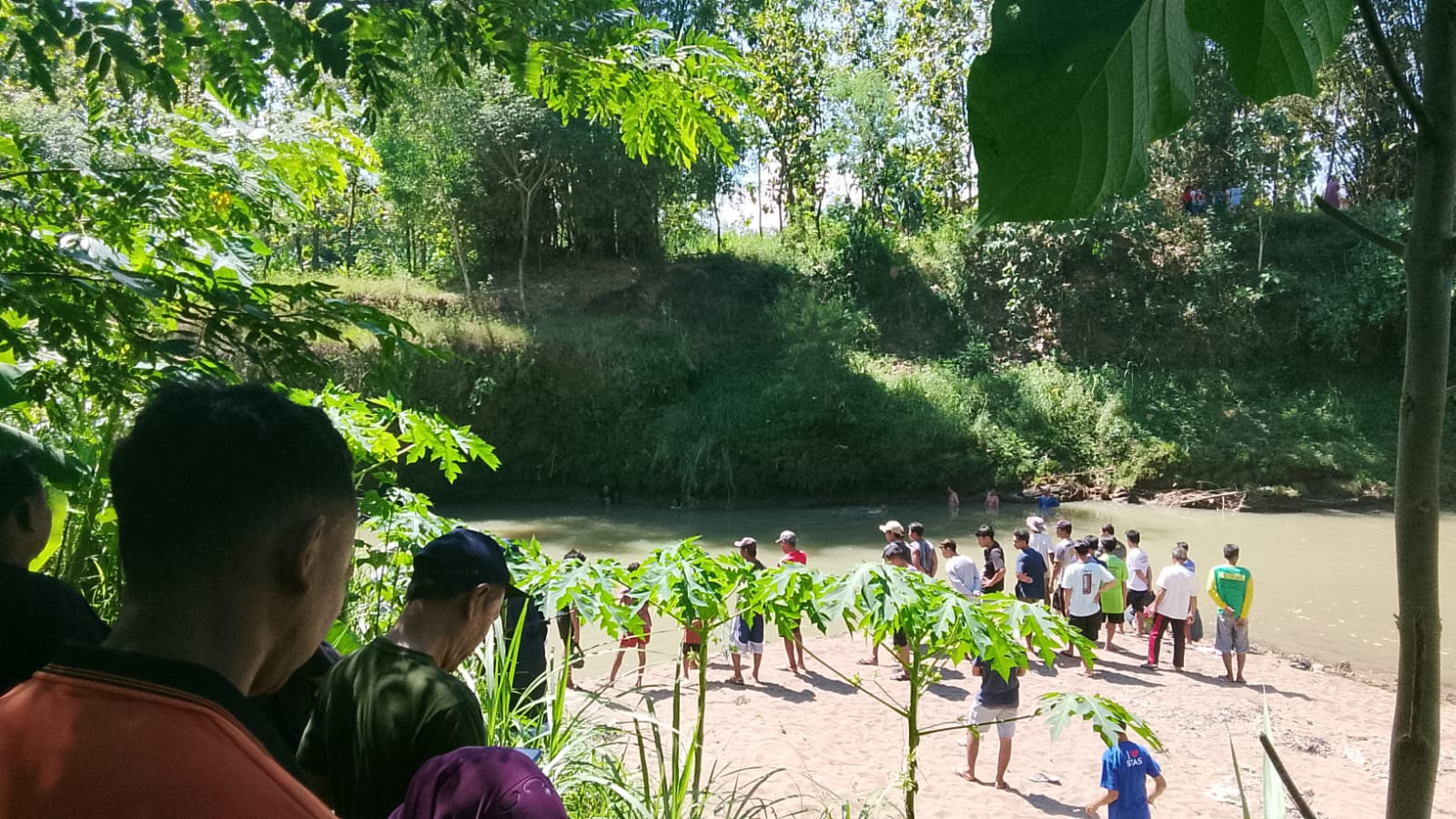 Bocah 10 Tahun Tewas Tenggelam Saat Mancing di Sungai Kedungsulur Ponorogo