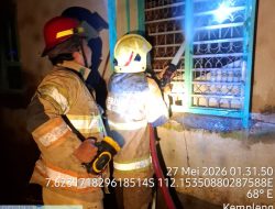Ditinggal Mancing, Rumah di Purwoasri Terbakar Diduga Akibat Obat Nyamuk