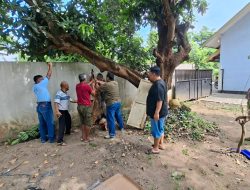 Tebar Spirit Berbagi di Momen Iduladha, PWI Nganjuk Sembelih Dua Kambing Kurban