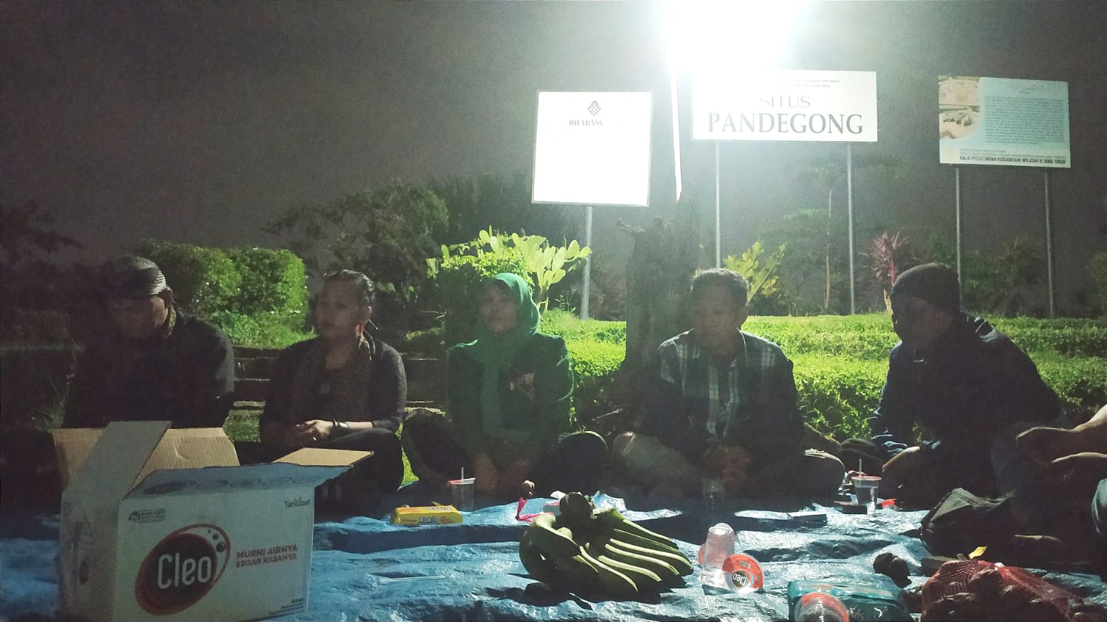Pegiat Budaya dan Sejarah Gelar Jagongan Budaya di Candi Pandegong Jombang