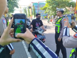 Satlantas Polres Ponorogo Terapkan Smart Glasses dan ETLE Handheld untuk Tilang Elektronik