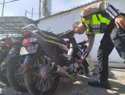 Sepekan, Satlantas Polres Ponorogo Amankan 120 Motor dan 3 Mobil Diduga untuk Balap Liar