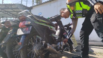 Sepekan, Satlantas Polres Ponorogo Amankan 120 Motor dan 3 Mobil Diduga untuk Balap Liar