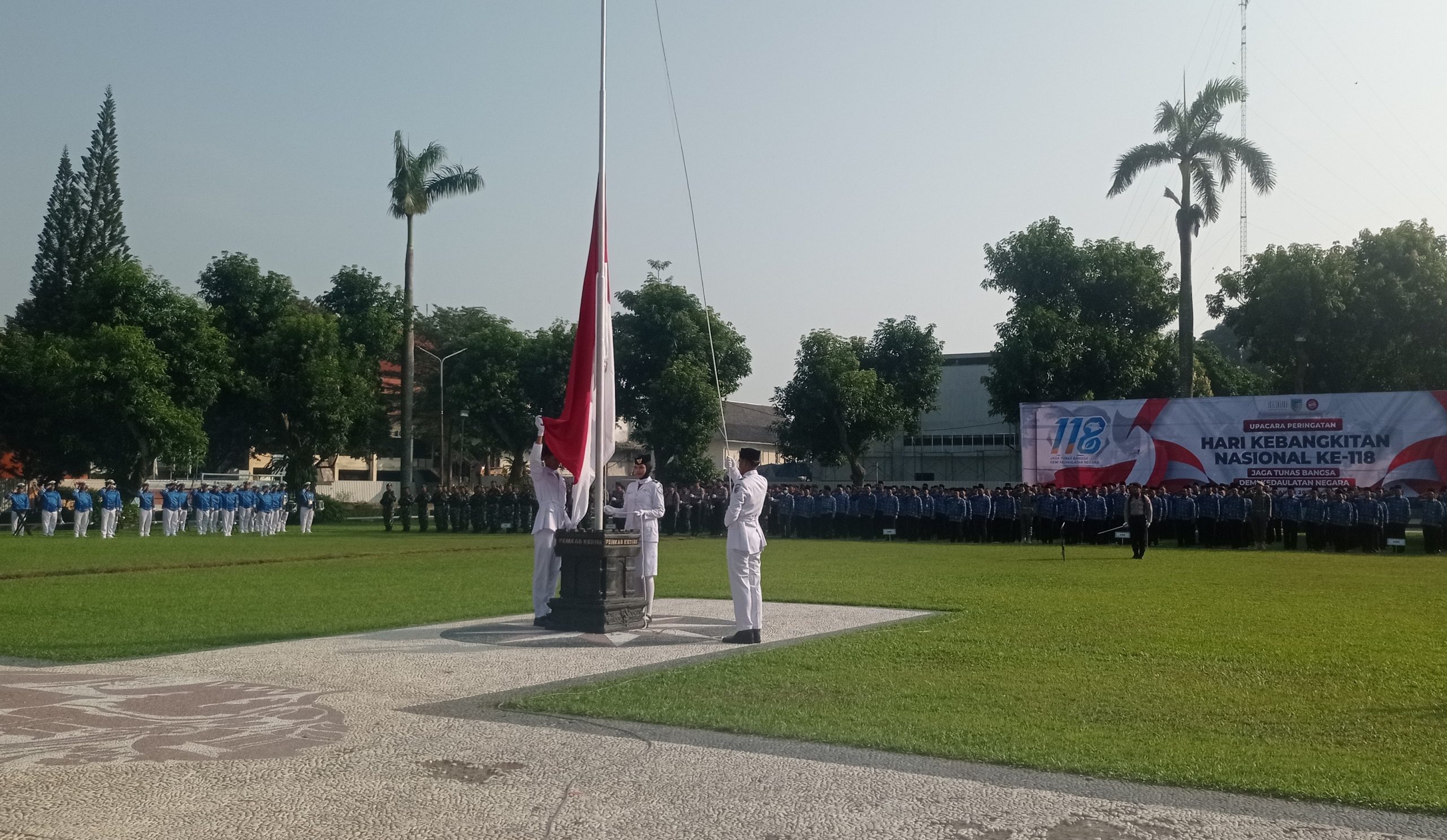 Semangat Boedi Oetomo Didorong Jadi Pemacu Kemajuan Bangsa di Peringatan Harkitnas Kabupaten Kediri