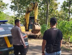 Aktivitas Eskavator di Hutan Alas Gedangan Jombang Digerebek Polisi, Pemilik Alat Berat Diberi Peringatan Keras