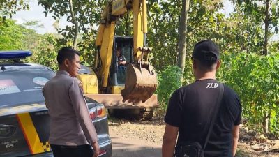 Aktivitas Eskavator di Hutan Alas Gedangan Jombang Digerebek Polisi, Pemilik Alat Berat Diberi Peringatan Keras