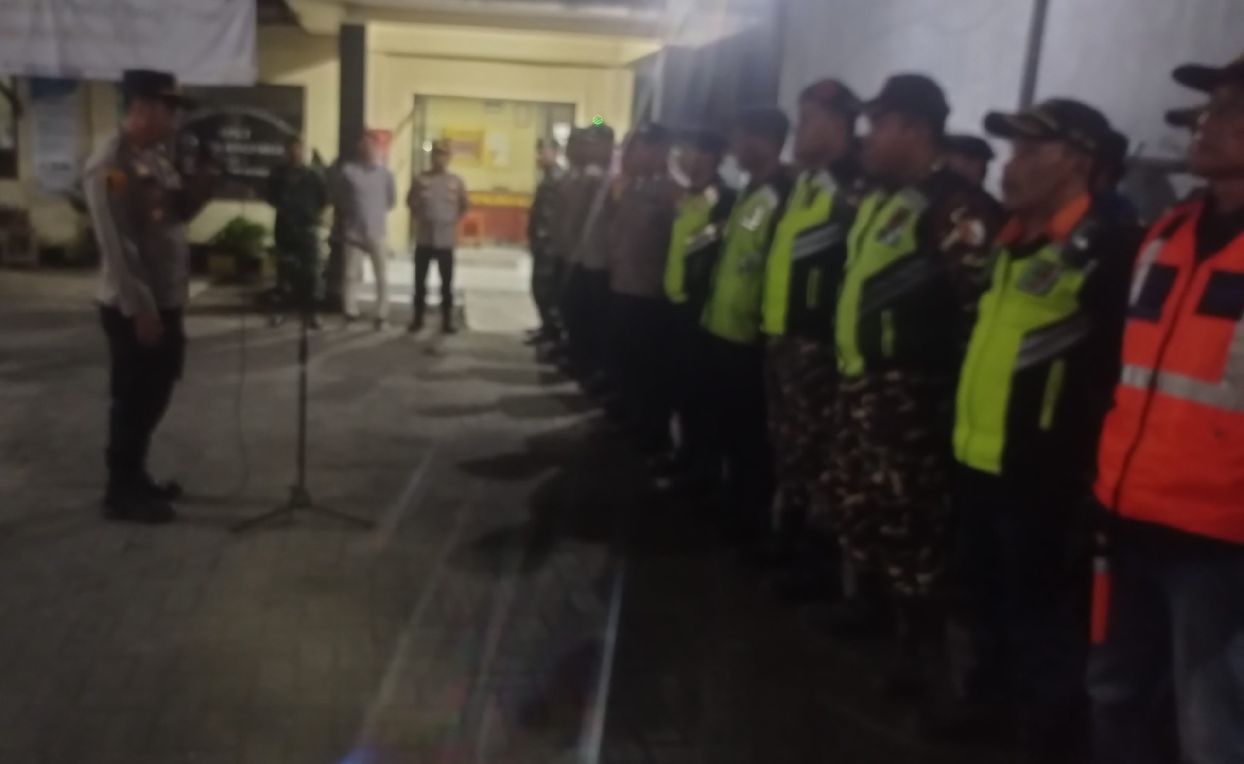 Petugas Gabungan Amankan Takbir Keliling di Ringinrejo