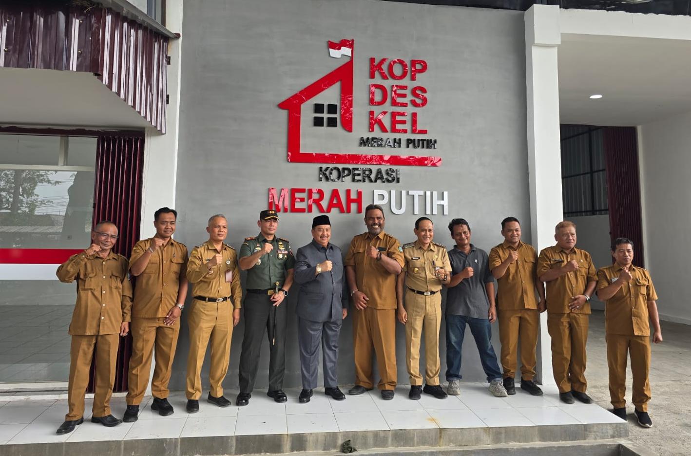 Tinjau KDKMP Tunggorono, Bupati Jombang: 210 Titik Ditarget Rampung, 80 Persen Sudah Siap