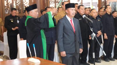 Tri Hariadi Kembali Jabat Pj Sekda Tulungagung, Fokus Benahi Pemerintahan Pasca Dinamika