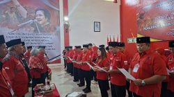 27 PAC PDI Perjuangan Kota Madiun Resmi Dilantik, Kanang Tekankan Semangat “Jas Merah” dan Politik Humanis