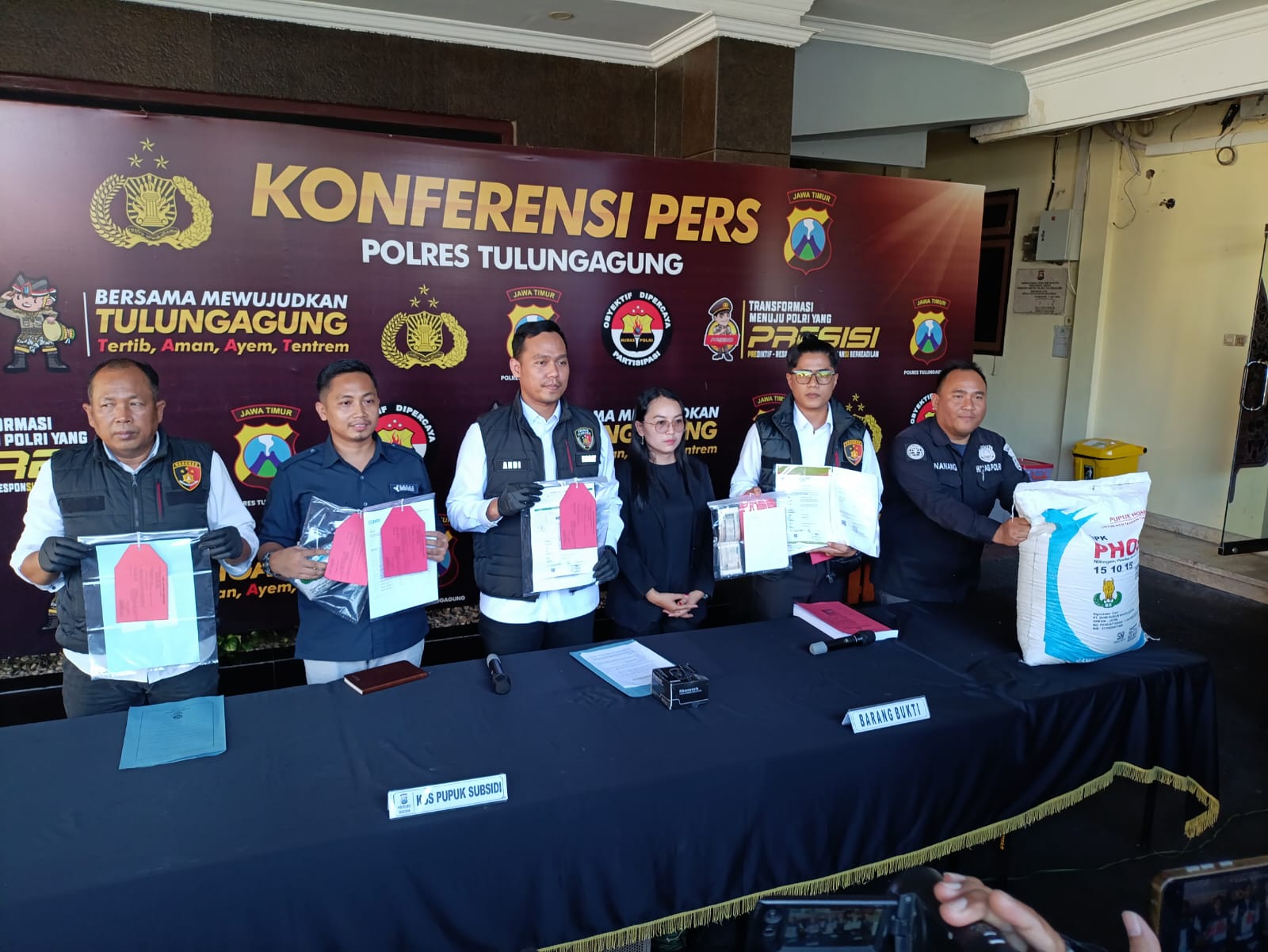 Polres Tulungagung Kembangkan Kasus Pupuk Ilegal, Keterlibatan Perusahaan Penyedia Didalami