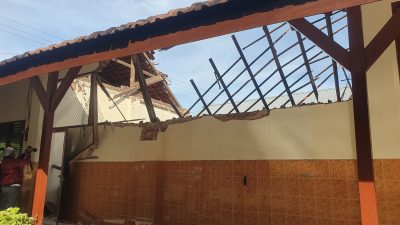Pemkab Tulungagung Siapkan Perbaikan Dua Ruang Kelas Rusak di SDN 1 Babadan