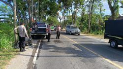 Pemotor Tewas Usai Terlibat Kecelakaan dengan Bus Bagong di Tulungagung
