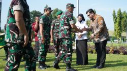 Perkuat Ketahanan Pangan, Mas Dhito Dampingi Pangdam V/Brawijaya Tinjau Lokasi Yonif TP di Kediri