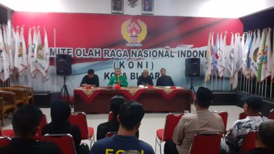 Didukung 23 Cabor, Samanhudi Optimistis Pimpin KONI Kota Blitar dan Kembalikan Prestasi Olahraga