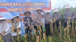 Polres Blitar Ikuti Zoom Panen Raya Jagung, Dukung Swasembada Pangan Nasional