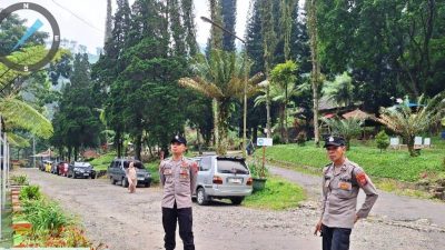Polisi Patroli di Wisata Sirah Kencong, Pastikan Pengunjung Aman dan Nyaman Saat Liburan