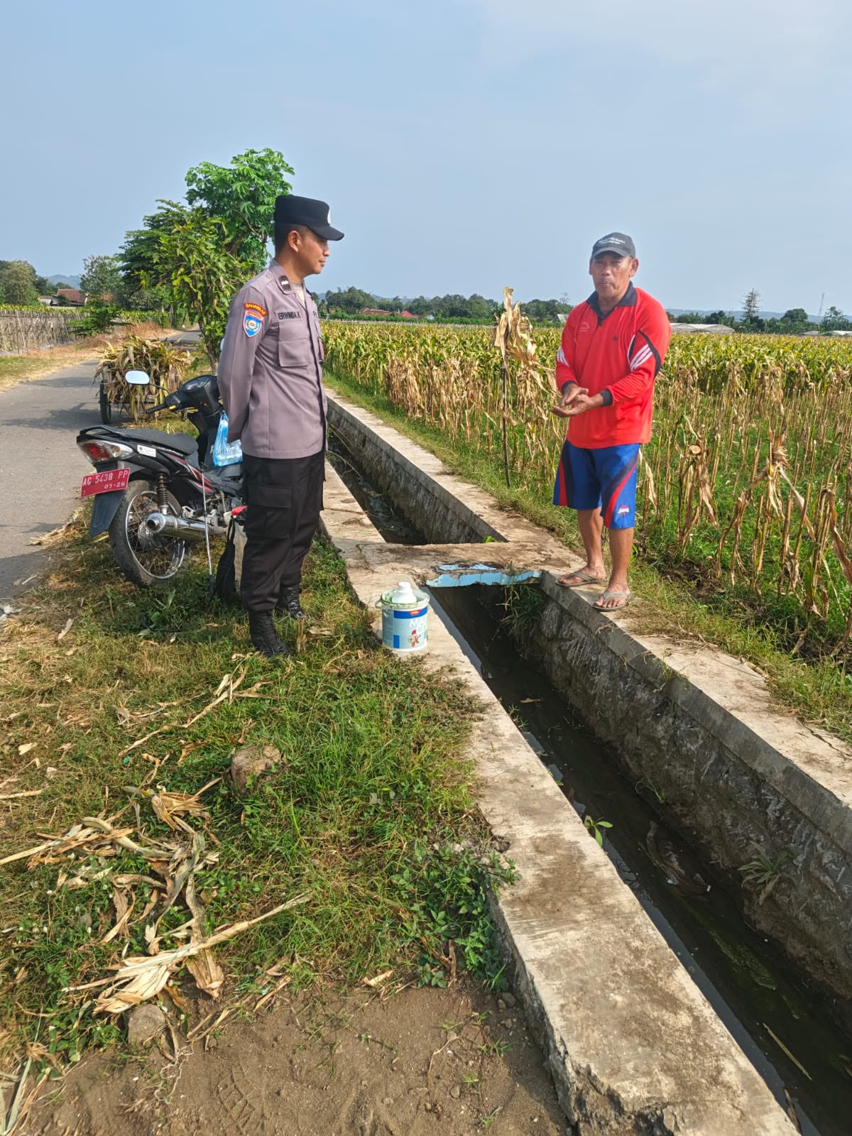 Sat Binmas-Bhabinkamtibmas Aktif Sosialisasikan Program Ketahanan Pangan Nasional