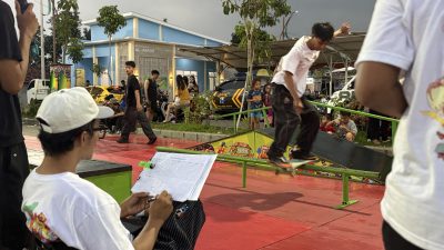 Belasan Komunitas Urban Ramaikan ‘Road to Heppiii Skateday’ di Jombang